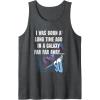imageStar Wars I Was Born A Long Time Ago 50th Birthday Disney Tank TopDark Heather Grey