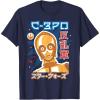 imageStar Wars Kawaii C3PO Japan Cute Pop Art Rebel Droid TShirtNavy Blue