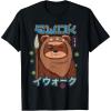 imageStar Wars Kawaii Ewok Japan Cute Wicket W Warrick TShirtBlack