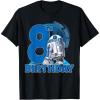 imageStar Wars R2D2 Boop Beep Beep 8th Birthday TShirtBlack