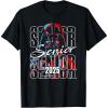imageStar Wars Senior Darth Vader Graduation 2025 Poster TShirtBlack