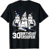 imageStar Wars Stormtrooper Party Hats Trio 30th Birthday Trooper TShirtBlack