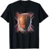 imageStar Wars The Acolyte Sith Lord Helmet Retro Neon Portrait TShirtBlack