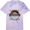 imageStar Wars The Mandalorian Grogu Ugly Christmas Sweater Comfort Colors Adult Heavyweight TshirtPurple Tie Dye