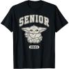 imageStar Wars The Mandalorian Senior Grogu High School Style TShirtBlack