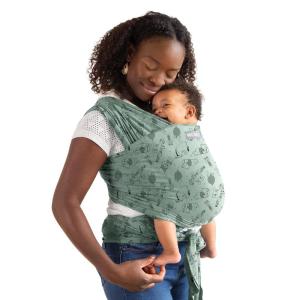 imageMoby Baby Wrap Carrier Featherknit for Newborns to Toddlers 833lbs Infant Sling Carrier Lightweight ampamp Hands Free Design Adjustable for All Body Types Playful PadawanDisneys Hundred Acre Woods Adventures