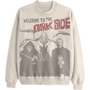 imageSTAR WARS Dark Guys Mens Pullover Crew FleeceEgret
