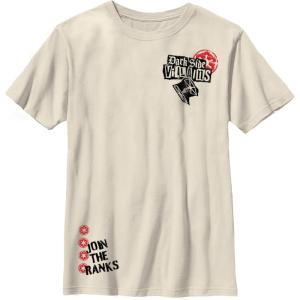 imageSTAR WARS Dark Villain Patches Boys TShirtEgret