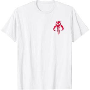 imageStar Wars  Boba Fett Aurebesh TShirtWhite