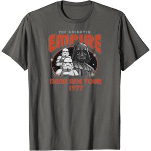 imageStar Wars  Empire Rock Inspired TShirtAsphalt Grey