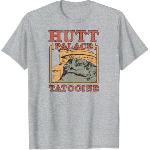 imageStar Wars  Hutt Palace TShirtHeather Grey