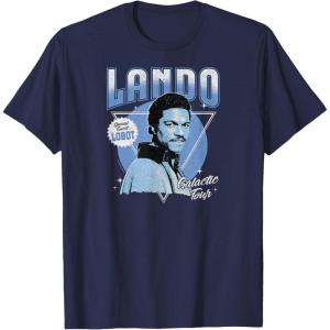 imageStar Wars  Lando Concert Tee TShirtNavy Blue