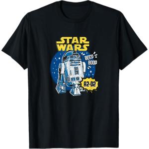 imageStar Wars  R2D2 Beep Boop TShirtBlack