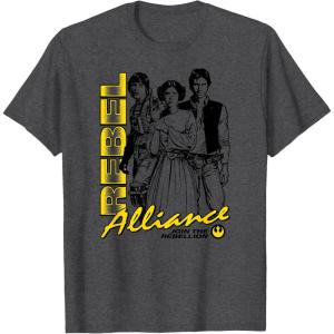 imageStar Wars  Rebel Alliance TShirtDark Heather Grey