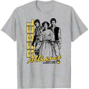 imageStar Wars  Rebel Alliance TShirtHeather Grey