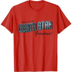 imageStar Wars Death Star Matching Family GRANDMA TShirt TShirtRed