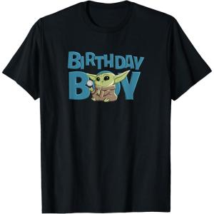 imageStar Wars Grogu Birthday Boy Ball TShirtBlack
