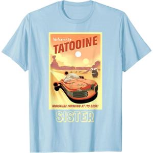 imageStar Wars Tatooine Matching Family SISTER TShirt TShirtBaby Blue