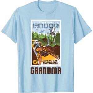 imageStar Wars Welcome to Endor Matching Family GRANDMA TShirt TShirtBaby Blue