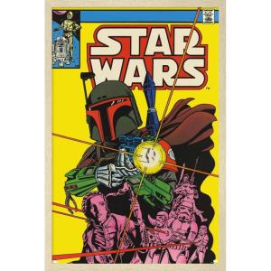 imageTrends International Star Wars Saga  Boba Fett  Comic Cover Wall Poster 34L x 224W Premium Unframed VersionBlonde Framed Version