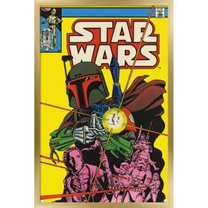 imageTrends International Star Wars Saga  Boba Fett  Comic Cover Wall Poster 34L x 224W Premium Unframed VersionGold Framed Version