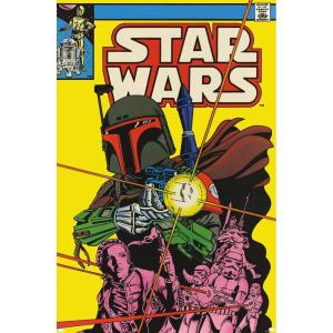 imageTrends International Star Wars Saga  Boba Fett  Comic Cover Wall Poster 34L x 224W Premium Unframed VersionPremium Unframed Version