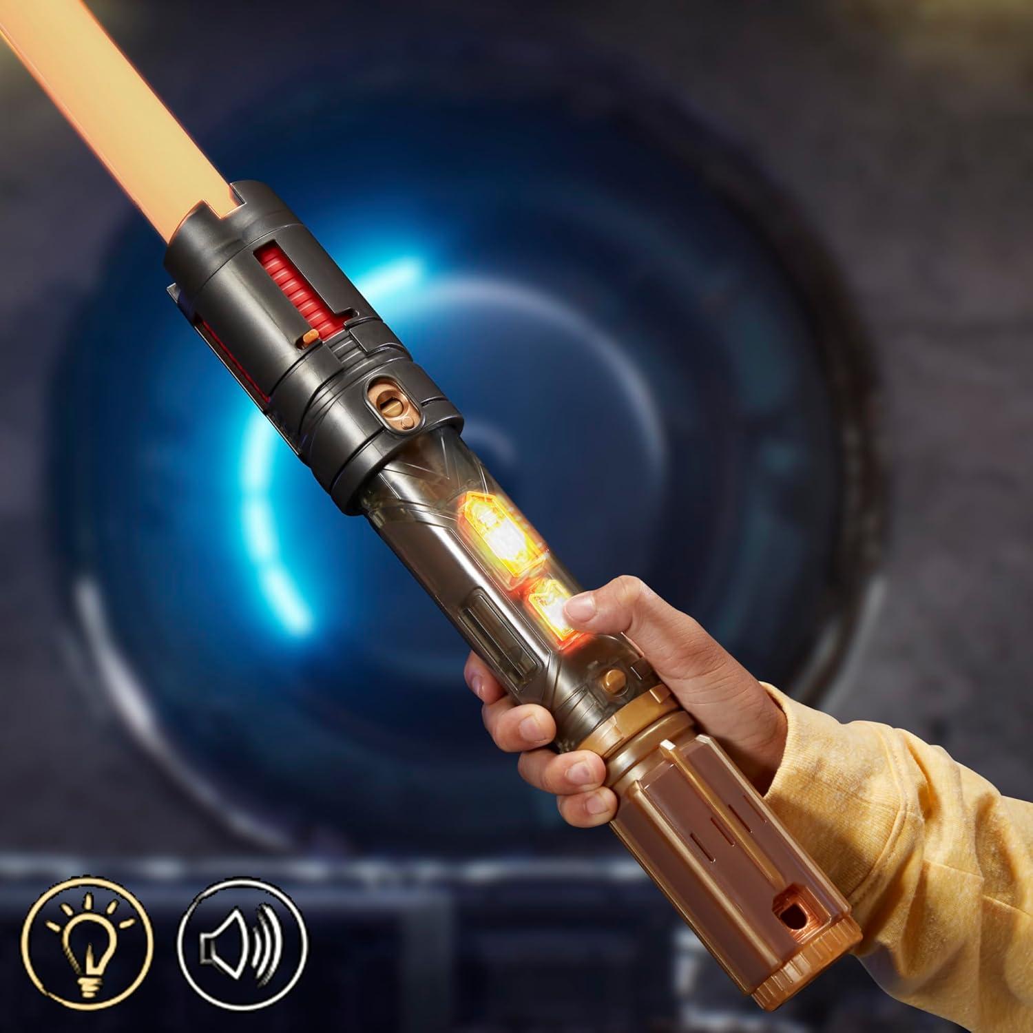 imageSTAR WARS Lightsaber Forge Sundown Force Color Master Lightsaber 5 Colors ColorChanging Customizable Electronic Lightsaber Toys for 6 Year Old Boys ampamp Girls ampamp Up