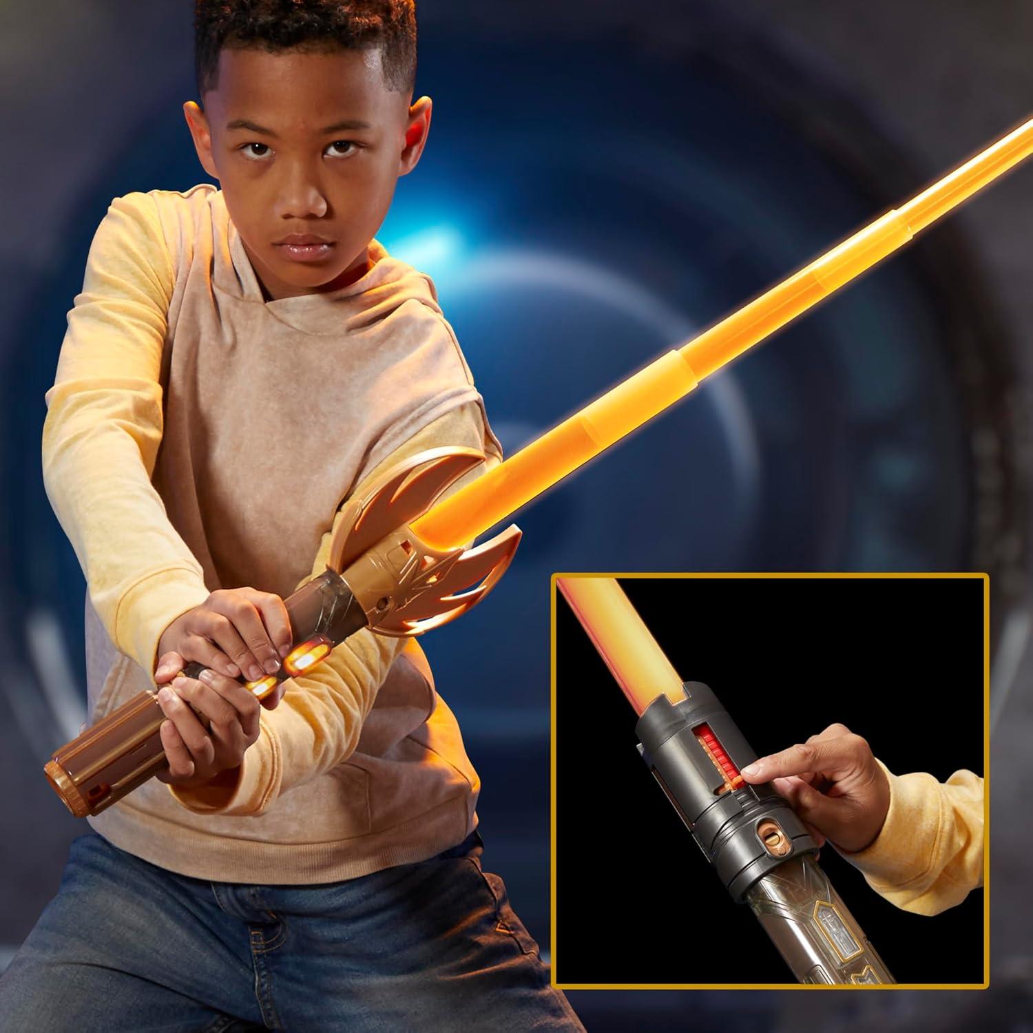 imageSTAR WARS Lightsaber Forge Sundown Force Color Master Lightsaber 5 Colors ColorChanging Customizable Electronic Lightsaber Toys for 6 Year Old Boys ampamp Girls ampamp Up
