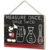 imageDisney Star Wars Darth Vader Hanging Wood Measuring Sign  Measure and Rule the Kitchen Conversion Chart for HomeBlackRed