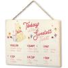 imageDisney Star Wars Darth Vader Hanging Wood Measuring Sign  Measure and Rule the Kitchen Conversion Chart for HomeCreamRed