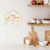imageDisney Star Wars Darth Vader Hanging Wood Measuring Sign  Measure and Rule the Kitchen Conversion Chart for HomeCreamRed