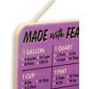 imageDisney Star Wars Darth Vader Hanging Wood Measuring Sign  Measure and Rule the Kitchen Conversion Chart for HomePurple
