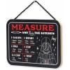 imageDisney Star Wars Darth Vader Hanging Wood Measuring Sign  Measure and Rule the Kitchen Conversion Chart for HomeRedBlack