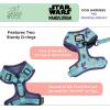 imageDog Adjustable Harness  Star Wars The Mandalorian  L Breathable Mesh No Pull Design with Two DRings Patented Design Perfect for Small Dogs and PuppiesLarge