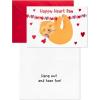 imageHallmark Star Wars Valentines Day Cards Assortment for Kids Darth Vader and R2D2 6 Valentines Day Cards with EnvelopesUnicorn and Sloth