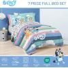 imageJay Franco Kids Comforter Set Includes Sheets and Pillow Covers  Soft and Cozy Bed Set for Stylish Room Decor Dark Blue  Star Wars 5 Piece Twin BeddingMulti  Bluey  Bingo