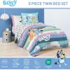 imageJay Franco Kids Comforter Set Includes Sheets and Pillow Covers  Soft and Cozy Bed Set for Stylish Room Decor Dark Blue  Star Wars 5 Piece Twin BeddingMulti  Bluey  Bingo