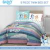 imageJay Franco Kids Comforter Set Includes Sheets and Pillow Covers  Soft and Cozy Bed Set for Stylish Room Decor Dark Blue  Star Wars 5 Piece Twin BeddingMulti  Bluey  Bingo