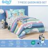 imageJay Franco Kids Comforter Set Includes Sheets and Pillow Covers  Soft and Cozy Bed Set for Stylish Room Decor Dark Blue  Star Wars 5 Piece Twin BeddingMulti  Bluey  Bingo