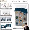imageJay Franco Kids Comforter Set Includes Sheets and Pillow Covers  Soft and Cozy Bed Set for Stylish Room Decor Dark Blue  Star Wars 5 Piece Twin BeddingDark Grey  Harry Potter