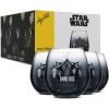 imageJoyJolt Star Wars Dark Side Stemless Drinking Glasses Set of 4 15 oz Tumblers Kitchen Glasses ft General Grievous Kylo Ren Darth Vader Emperor Palpatine Darth MaulLarge