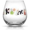 imageJoyJolt Star Wars Dark Side Stemless Drinking Glasses Set of 4 15 oz Tumblers Kitchen Glasses ft General Grievous Kylo Ren Darth Vader Emperor Palpatine Darth Maul4 Count Pack of 1