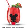 imageJoyJolt Star Wars Dark Side Stemless Drinking Glasses Set of 4 15 oz Tumblers Kitchen Glasses ft General Grievous Kylo Ren Darth Vader Emperor Palpatine Darth Maul4 Count Pack of 1