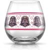 imageJoyJolt Star Wars Dark Side Stemless Drinking Glasses Set of 4 15 oz Tumblers Kitchen Glasses ft General Grievous Kylo Ren Darth Vader Emperor Palpatine Darth Maul4 Count Pack of 1