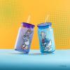 imageJoyJolt Star Wars Now Playing Collection Tumblers 169oz Classic Can Shape Tumbler Drinking Glass Cups Set Glass Tumbler Set of 4 wGlass Straws Star Wars Gifts Star Wars Glassware Large ClearMickey Mouse