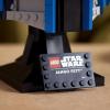 imageLEGO Star Wars Jango Fett Helmet  DIY Model Kit for Adults 18  Collectible Building Set  Room Decor Idea for Attack of The Clones Fans  Unique Gift Idea for Men and Women  75408