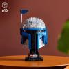 imageLEGO Star Wars Jango Fett Helmet  DIY Model Kit for Adults 18  Collectible Building Set  Room Decor Idea for Attack of The Clones Fans  Unique Gift Idea for Men and Women  75408