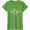 imageNEW Star Wars St Patricks Day Clover Fill Jedi Master Yoda TShirtGrass Green