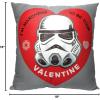 imageNorthwest Classic Pillow 18quot x 18quot Love and Star WarsMarching for You