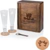 imagePICNIC TIME Star Wars Darth Vader Drinking Glasses Gift Set Star Wars Gifts Acacia WoodDisney Mickey  Minnie Mouse  Acacia Wood